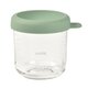 Recipient ermetic din sticla, Sage Green, 250 ml, Beaba 786039