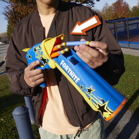 Blaster Fortnite, Half Tone Hero, + 8 ani, Nerf 786064