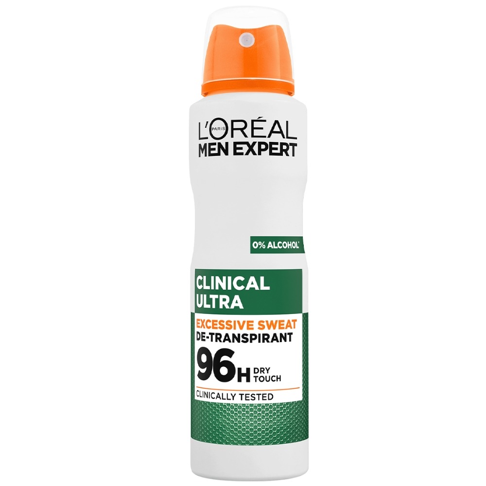 Antiperspirant spray pentru barbati Men Expert Derma Control, 150 ml, Loreal