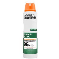 Antiperspirant spray pentru barbati Men Expert Derma Control, 150 ml, Loreal