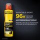 Antiperspirant spray pentru barbati Men Expert, Invincible Sport, 150 ml, Loreal Paris 786087