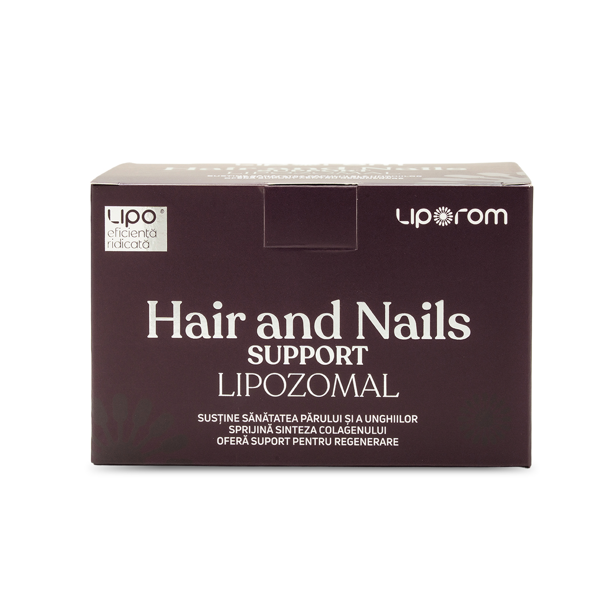 Hair & Nails Support Lipozomal, 30 plicuri, Liporom