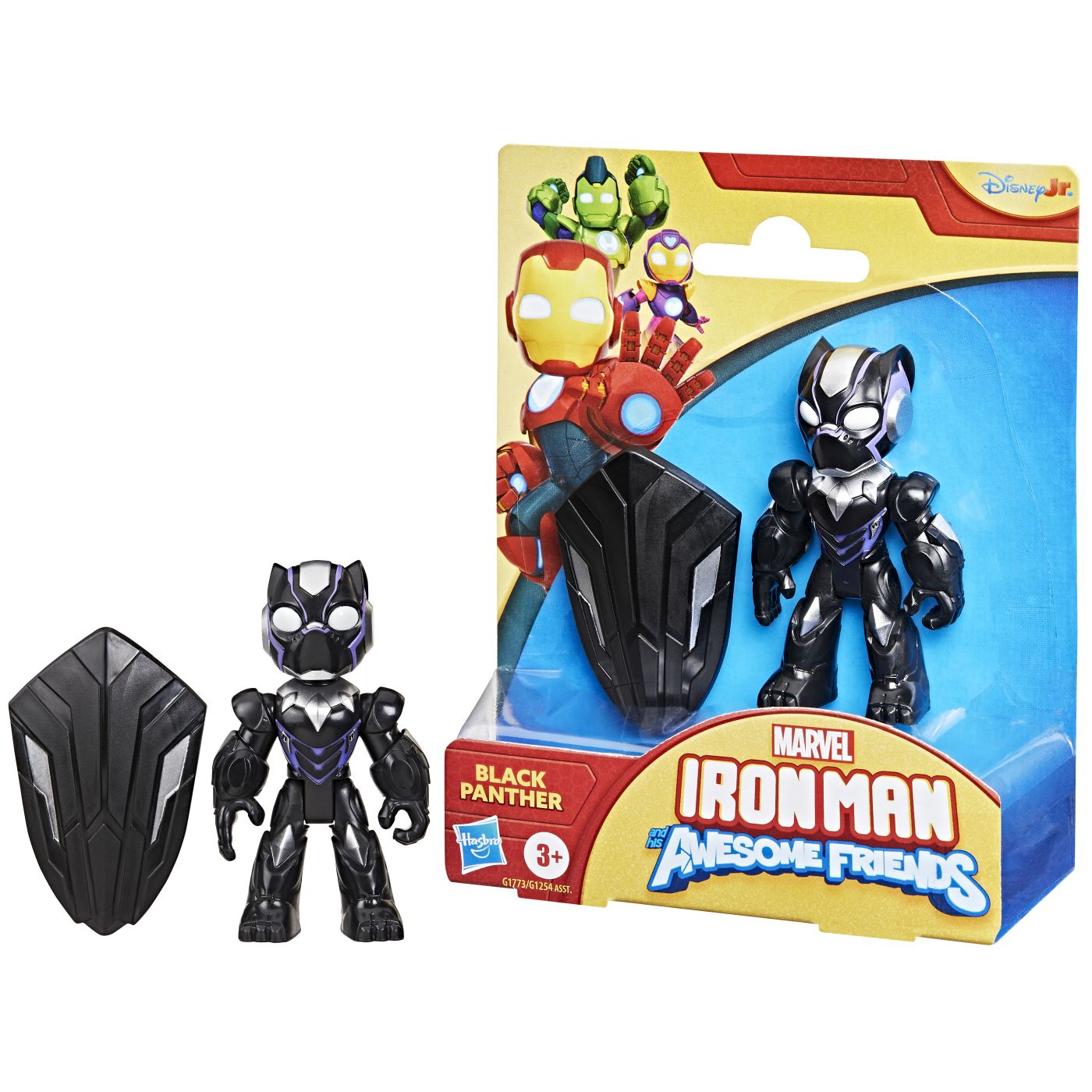 Figurina Iron Man si prietenii sai uimitori, 7.6 cm, Diverse Modele, 1 bucata, Marvel
