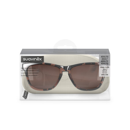 Ochelari de soare cu lentile polarizate pentru adulti, Animal Print, Suavinex 786437