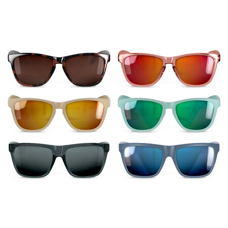 Ochelari de soare cu lentile polarizate pentru adulti, Animal Print, Suavinex 786439