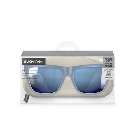 Ochelari de soare cu lentile polarizate pentru adulti, Blue, Suavinex 786453