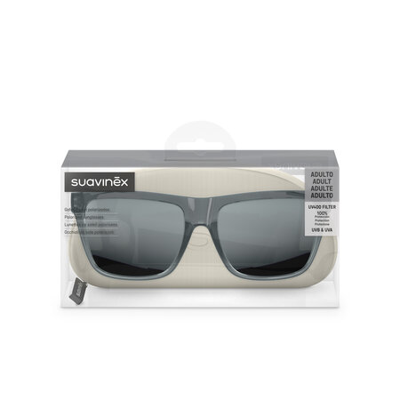 Ochelari de soare cu lentile polarizate pentru adulti, Black, Suavinex 786532