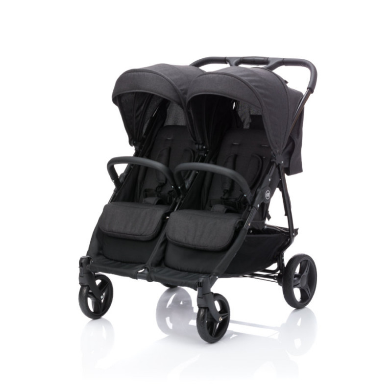 Carucior pentru gemeni, Duo Black, 33306, Fillikid