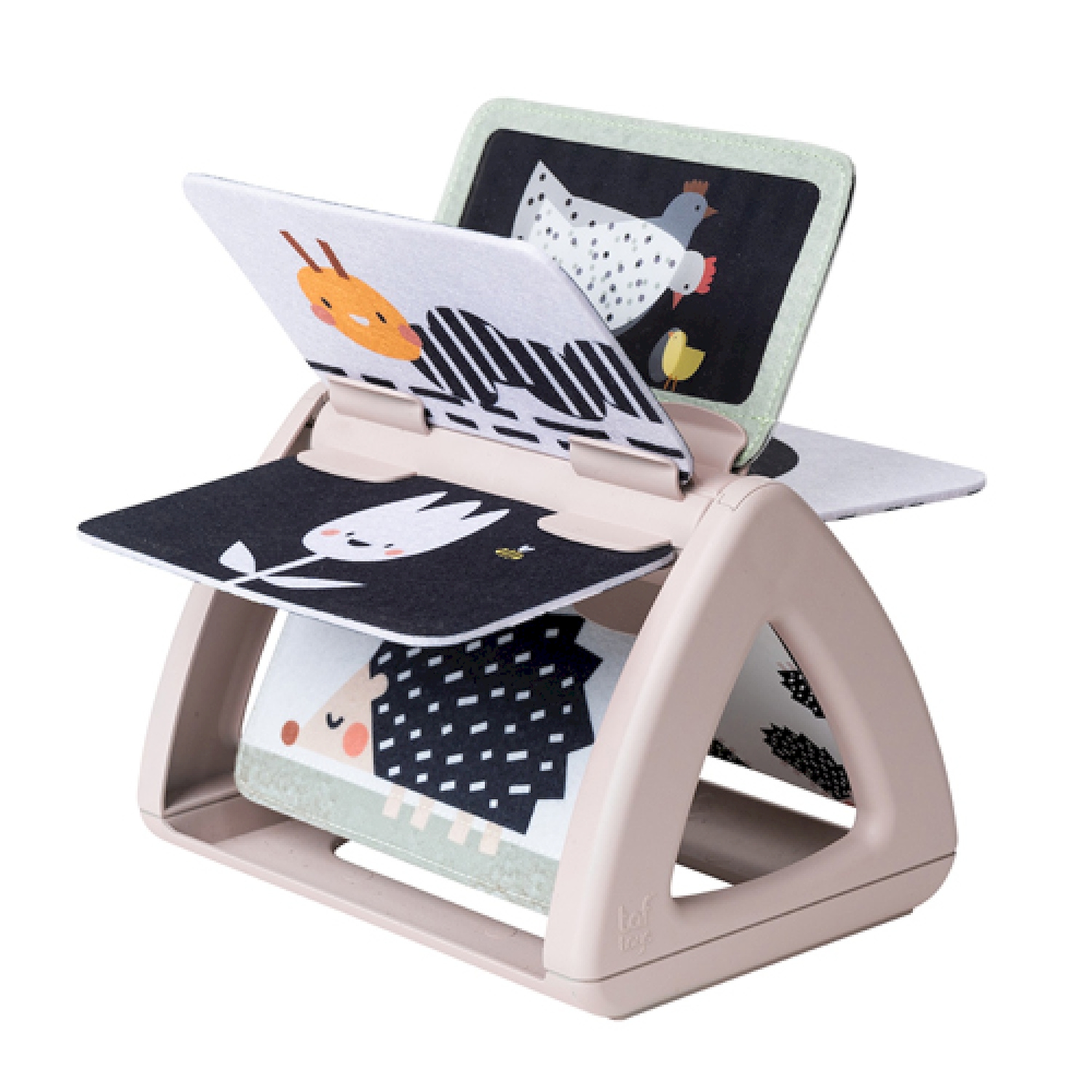 Jucarie Carte care se roteste, Black & White, 0 luni+, Taf Toys