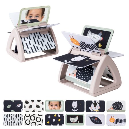 Jucarie Carte care se roteste, Black & White, 0 luni+, Taf Toys 786611