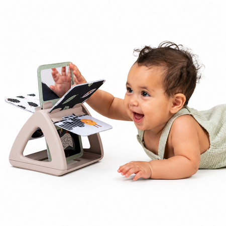 Jucarie Carte care se roteste, Black & White, 0 luni+, Taf Toys 786645