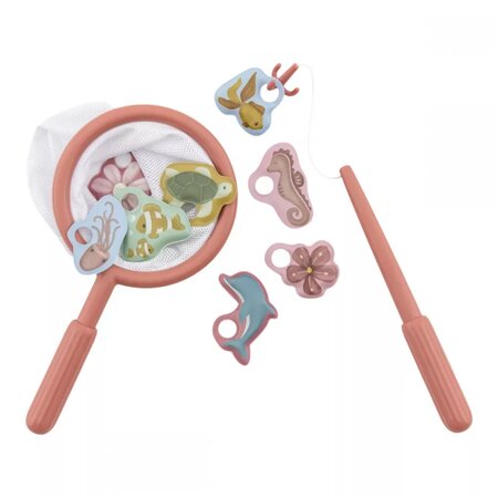 Set de jucarii de baie Joc de Pescuit, Girl, +3 ani, Little Dutch 786631