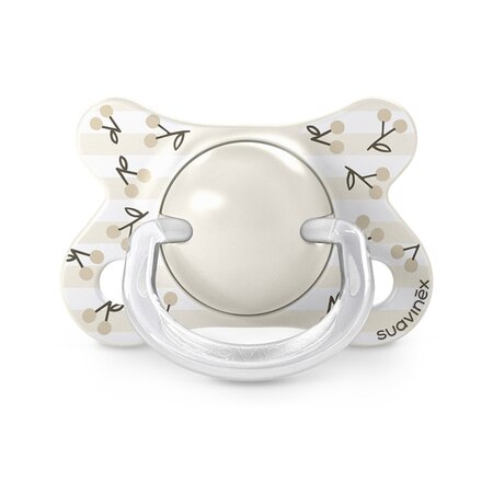 Suzeta fiziologica Sx Pro Mini Birdies, Vanilie, 0-2 luni, 2 buc, Suavinex 786678