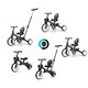 Tricicleta 5 in 1 Optimus Max, Gri, +1 an, Milly Mally 786863