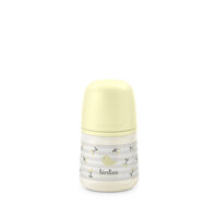 Biberon cu tetina debit lent S SX Pro Birdies, Vanilie, 0 luni+, 150 ml, Suavinex