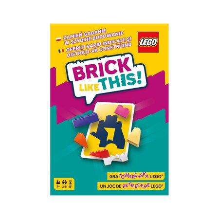 Joc in limba romana Brick Like This!, +7 ani, 48 piese, Lego 786906