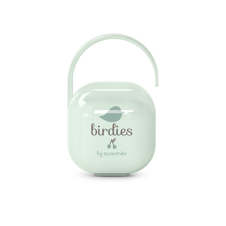 Cutie pentru suzete Birdies, Menta, 0 luni+, Suavinex 786921