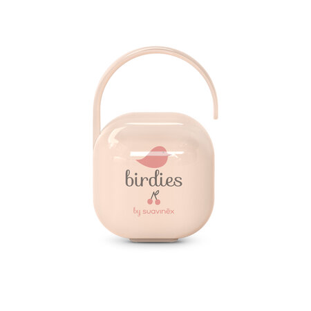 Cutie pentru suzete Birdies, Roz, 0 luni+, Suavinex 786930