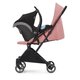 Carucior sport Indy2, pana la 15 kg, Dhalia Pink, 0 luni+, Kinderkraft 786949