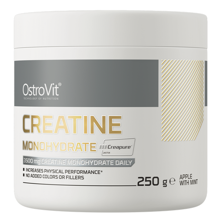 Creatina monohidrata Creapure, Mar si Menta, 250 g, Ostrovit