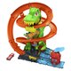 Statia de pompieri si batalia cu T-Rex, 4 ani+, Hot Wheels City 786994