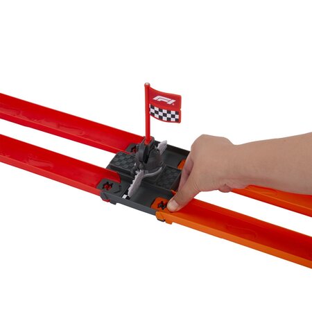 Circuit de curse Grid Start Formula 1 cu 2 masinute incluse, 3 ani+, Hot Wheels 787016