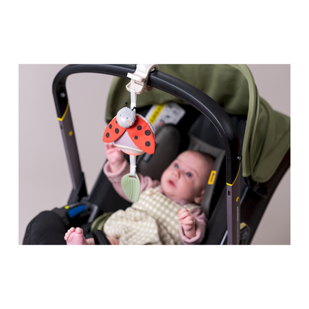 Jucarie muzicala pentru landou sau carucior, Ladybug, 0 luni+, Taf Toys 787037