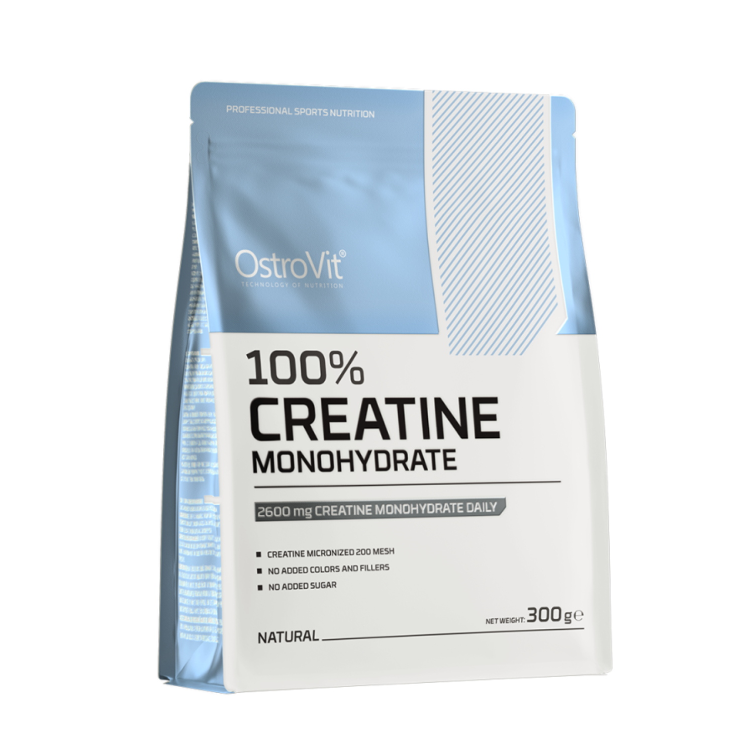 Creatina monohidrata fara aroma, 300 g, Ostrovit