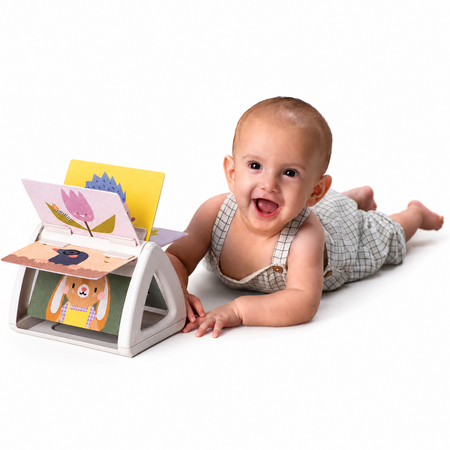Jucarie tip carte care se roteste, Urban Garden, 0 luni+, Taf Toys 787227