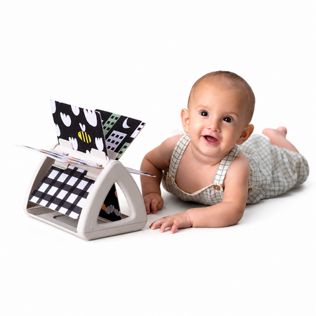 Jucarie tip carte care se roteste, Urban Garden, 0 luni+, Taf Toys 787226