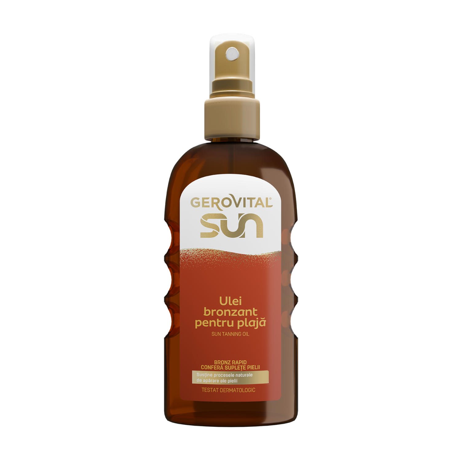 Ulei bronzant pentru plaja Sun, 150 ml, Gerovital