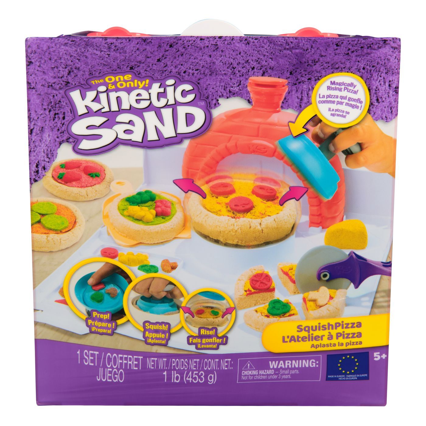 Nisip kinetic, Atelier Pizza, 453 g, Kinetic Sand