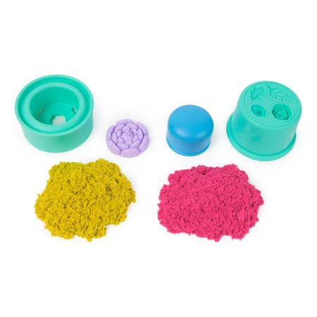 Nisip kinetic, Floare Squish Blossom, 5 ani+, Kinetic Sand 787387
