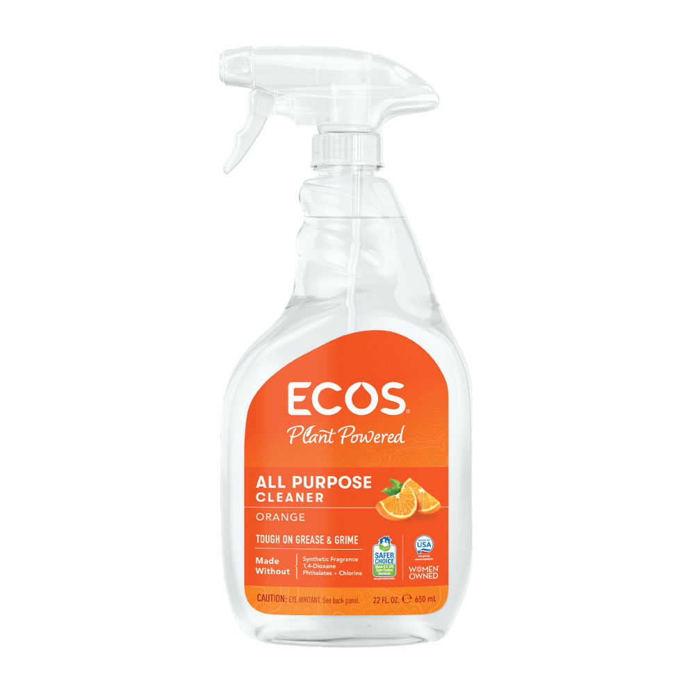 Spray detergent pentru suprafete cu portocala Ecos, 650 ml, Earth Friendly