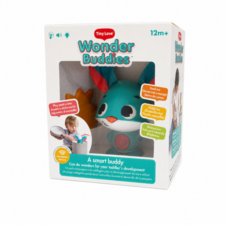 Jucarie Interactiva Wonder Buddies, Thomas The Rabbit, 12 - 36 luni, Tiny Love 787504