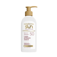 Lapte cu protectie solara Sun Sensitive, SPF 50, 200 ml, Gerovital