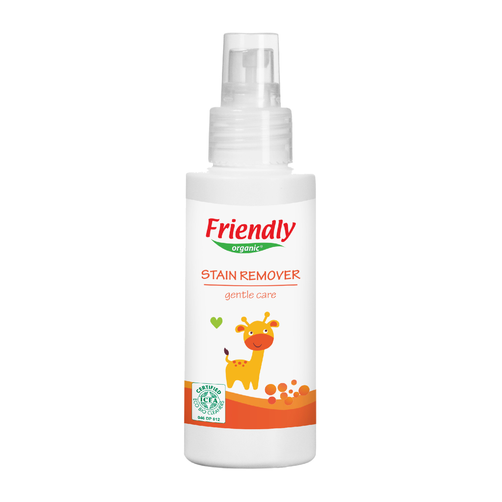 Detergent Spray pentru pete si mirosuri, 100 ml, Friendly Organic