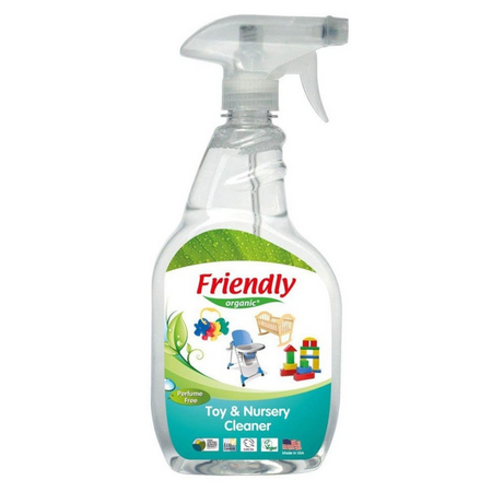 Detergent Spray pentru jucarii si suprafete, 650 ml, Friendly Organic
