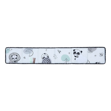 Jucarie tip Carte cu doua fete, Black & White Decor, 0 - 12 luni, Tiny Love 787561