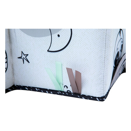 Jucarie tip Carte cu doua fete, Black & White Decor, 0 - 12 luni, Tiny Love 787566