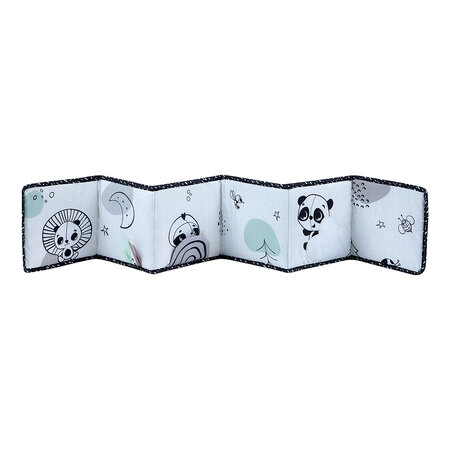 Jucarie tip Carte cu doua fete, Black & White Decor, 0 - 12 luni, Tiny Love 787559