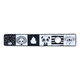 Jucarie tip Carte cu doua fete, Black & White Decor, 0 - 12 luni, Tiny Love 787562