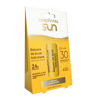 Balsam de buze hidratant Sun, SPF 30, 5.7 ml, Gerovital