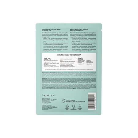 Masca-Ser anti-age pentru gat Radical Effects, 30 ml, Viorica 787570