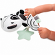 Jucarie tip Zornaitoare pentru carucior sau landou Black & White Decor, Elizabeth The Panda, 0 luni+, Tiny Love 787599