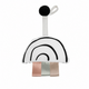 Jucarie tip Zornaitoare pentru carucior sau landou Black & White Decor, Elizabeth The Panda, 0 luni+, Tiny Love 787596