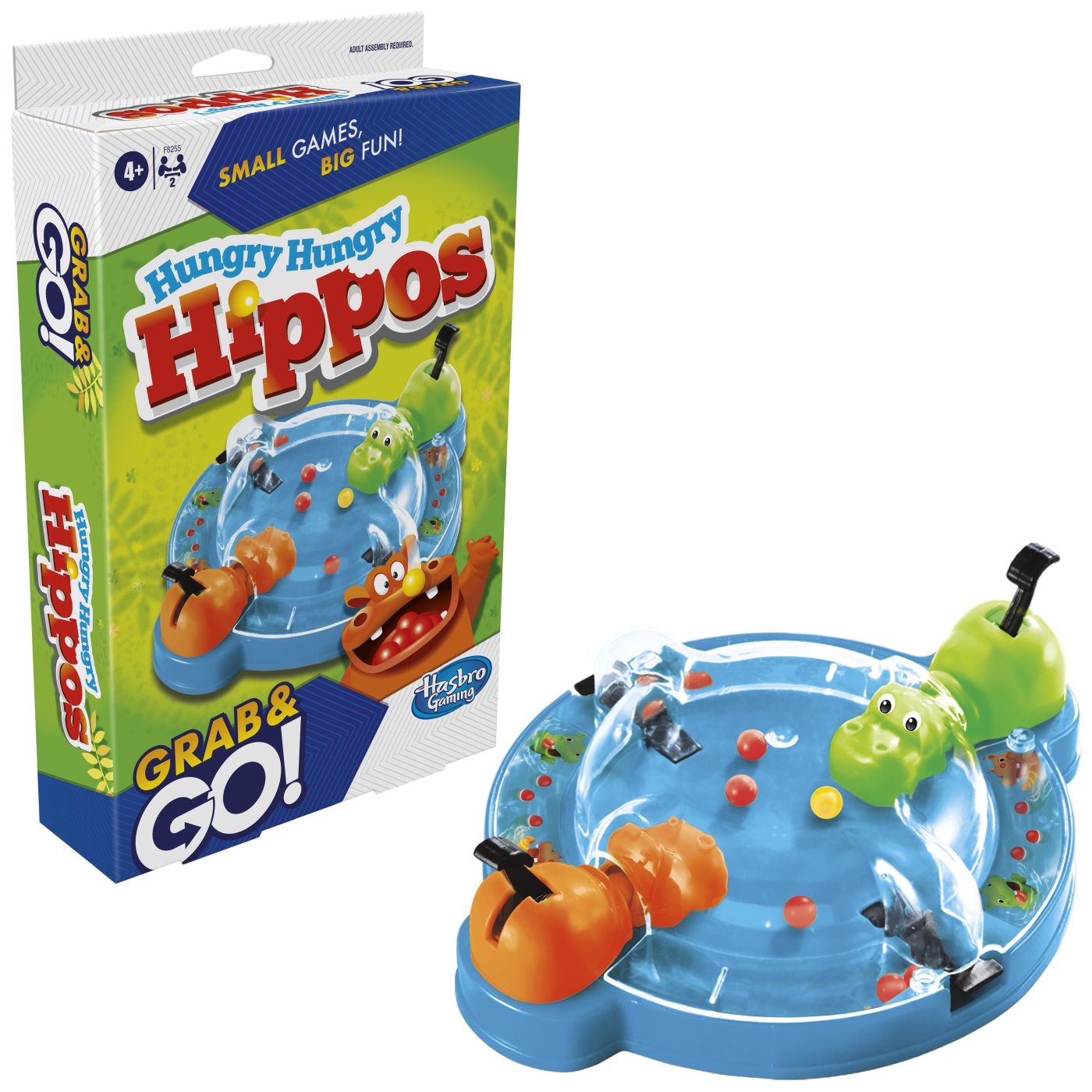 Joc Grab and Go Hipopotami Flamanzi, 4 ani+, Hasbro