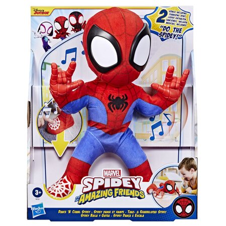 Figurina de plus interactiva, Spidey si Prietenii Lui Uimitori, 3 ani+, Hasbro 788188
