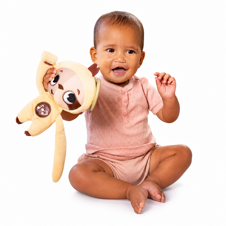 Jucarie Muzicala Boho Chic, David The Sloth, 0-12 luni, Tiny Love 787682