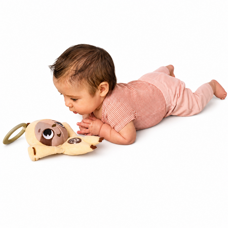Jucarie Muzicala Boho Chic, David The Sloth, 0-12 luni, Tiny Love 787681